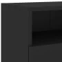 Wand-TV-Möbel 2 Stück aus schwarzem Ingenieurholz 100x30x30 cm von , TV-Möbel - Ref: Foro24-836885, Preis: 104,48 €, Rabatt: %