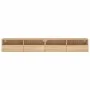 Wandmöbel für TV, 2 Stück, Eiche Sonoma Holz, 100x30x30 cm. von , TV-Möbel - Ref: Foro24-836887, Preis: 84,24 €, Rabatt: %