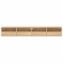 Wandmöbel für TV, 2 Stück, Eiche Sonoma Holz, 100x30x30 cm. von , TV-Möbel - Ref: Foro24-836887, Preis: 85,53 €, Rabatt: %