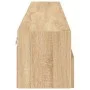 Wandmöbel für TV, 2 Stück, Eiche Sonoma Holz, 100x30x30 cm. von , TV-Möbel - Ref: Foro24-836887, Preis: 84,24 €, Rabatt: %