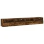 Muebles de pared de TV 2 uds madera roble ahumado 100x30x30 cm de , Muebles TV - Ref: Foro24-836891, Precio: 99,51 €, Descuen...