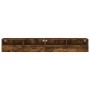 TV-Wandmöbel 2 Stück Eichenholz geräuchert 100x30x30 cm von , TV-Möbel - Ref: Foro24-836891, Preis: 101,17 €, Rabatt: %