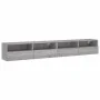 Wand-TV-Möbel 2 Stück in Sonoma-Grau aus Holz 100x30x30 cm von , TV-Möbel - Ref: Foro24-836893, Preis: 104,69 €, Rabatt: %