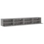 Wand-TV-Möbel 2 Stück in Sonoma-Grau aus Holz 100x30x30 cm von , TV-Möbel - Ref: Foro24-836893, Preis: 106,56 €, Rabatt: %