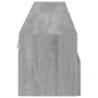 Wand-TV-Möbel 2 Stück in Sonoma-Grau aus Holz 100x30x30 cm von , TV-Möbel - Ref: Foro24-836893, Preis: 104,69 €, Rabatt: %