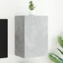 Mueble TV de pared madera ingeniería gris hormigón 40,5x30x60cm by , TV Furniture - Ref: Foro24-836916, Price: 38,31 €, Disco...