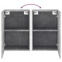 Wand-TV-Möbel aus grauem Beton-Ingenieurholz, 40,5x30x60 cm. von , TV-Möbel - Ref: Foro24-836916, Preis: 38,80 €, Rabatt: %