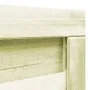 Grünes Zauntor aus imprägniertem Kiefernholz, 100 x 125 cm von vidaXL, Gartentore - Ref: Foro24-45316, Preis: 61,56 €, Rabatt: %