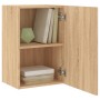 Wand-TV-Möbel aus Sonoma-Eichenfurnierholz 40,5x30x60 cm von , TV-Möbel - Ref: Foro24-836914, Preis: 39,95 €, Rabatt: %