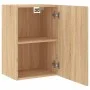 Wand-TV-Möbel aus Sonoma-Eichenfurnierholz 40,5x30x60 cm von , TV-Möbel - Ref: Foro24-836914, Preis: 39,36 €, Rabatt: %