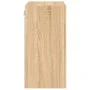 Wand-TV-Möbel aus Sonoma-Eichenfurnierholz 40,5x30x60 cm von , TV-Möbel - Ref: Foro24-836914, Preis: 39,36 €, Rabatt: %