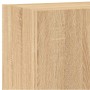 Wand-TV-Möbel aus Sonoma-Eichenfurnierholz 40,5x30x60 cm von , TV-Möbel - Ref: Foro24-836914, Preis: 39,95 €, Rabatt: %