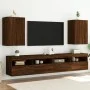 Wand-TV-Möbel 2 Stück aus braunem Eichenholz 40,5x30x60 cm von , TV-Möbel - Ref: Foro24-836923, Preis: 67,46 €, Rabatt: %