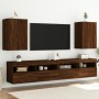Wand-TV-Möbel 2 Stück aus braunem Eichenholz 40,5x30x60 cm von , TV-Möbel - Ref: Foro24-836923, Preis: 68,44 €, Rabatt: %
