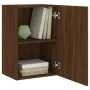 Muebles de TV de pared 2 uds madera marrón roble 40,5x30x60 cm by , TV Furniture - Ref: Foro24-836923, Price: 67,46 €, Discou...
