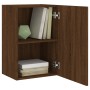 Wand-TV-Möbel 2 Stück aus braunem Eichenholz 40,5x30x60 cm von , TV-Möbel - Ref: Foro24-836923, Preis: 68,44 €, Rabatt: %