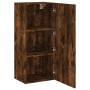 Wand-TV-Möbel aus geräucherter Eichen-Ingenieurholz 40,5x30x90cm. von , TV-Möbel - Ref: Foro24-836928, Preis: 59,87 €, Rabatt: %