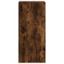 Mueble TV de pared madera ingeniería roble ahumado 40,5x30x90cm by , TV Furniture - Ref: Foro24-836928, Price: 59,87 €, Disco...