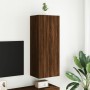 TV-Wandmöbel aus braunem Eichenholz 40,5x30x102 cm von , TV-Möbel - Ref: Foro24-836937, Preis: 64,51 €, Rabatt: %