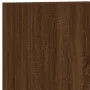 Mueble de TV de pared madera marrón roble 40,5x30x102 cm de , Muebles TV - Ref: Foro24-836937, Precio: 63,49 €, Descuento: %