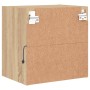 Mesitas de noche de pared con luces LED 2 unidades roble Sonoma de , Muebles TV - Ref: Foro24-837069, Precio: 44,69 €, Descue...