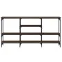 Ingenieurholz-Konsolentisch in Eichenbraun 160x29x80 cm von , Seitentische - Ref: Foro24-839067, Preis: 84,36 €, Rabatt: %