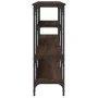 Ingenieurholz-Konsolentisch in Eichenbraun 160x29x80 cm von , Seitentische - Ref: Foro24-839067, Preis: 84,36 €, Rabatt: %