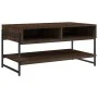 Mesa de centro madera contrachapada roble marrón 90x50x45 cm by , Coffee table - Ref: Foro24-838972, Price: 49,21 €, Discount: %