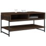 Mesa de centro madera contrachapada roble marrón 90x50x45 cm by , Coffee table - Ref: Foro24-838972, Price: 49,61 €, Discount: %