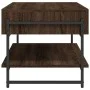 Mesa de centro madera contrachapada roble marrón 90x50x45 cm by , Coffee table - Ref: Foro24-838972, Price: 49,21 €, Discount: %