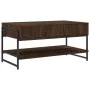 Mesa de centro madera contrachapada roble marrón 90x50x45 cm by , Coffee table - Ref: Foro24-838972, Price: 49,21 €, Discount: %