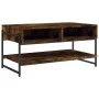 Mesa de centro madera contrachapada roble ahumado 90x50x45 cm by , Coffee table - Ref: Foro24-838970, Price: 47,63 €, Discoun...