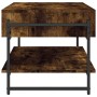 Mesa de centro madera contrachapada roble ahumado 90x50x45 cm by , Coffee table - Ref: Foro24-838970, Price: 50,67 €, Discoun...