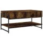 Mesa de centro madera contrachapada roble ahumado 90x50x45 cm by , Coffee table - Ref: Foro24-838970, Price: 47,63 €, Discoun...