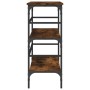 Konsole aus geräucherter Eichen-Ingenieurholz 100x32x75 cm. von , Seitentische - Ref: Foro24-839050, Preis: 61,64 €, Rabatt: %