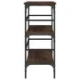 Mesa consola madera de ingeniería marrón roble 100x32x75 cm by , Side tables - Ref: Foro24-839052, Price: 62,71 €, Discount: %