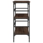 Mesa consola madera de ingeniería marrón roble 100x32x75 cm by , Side tables - Ref: Foro24-839052, Price: 63,51 €, Discount: %