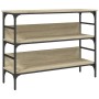 Mesa consola madera de ingeniería roble Sonoma 100x32x75 cm by , Side tables - Ref: Foro24-839059, Price: 65,01 €, Discount: %
