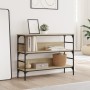 Konsole aus Sonoma-Eichen-Ingenieurholz, 100x32x75 cm. von , Seitentische - Ref: Foro24-839059, Preis: 65,01 €, Rabatt: %