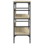 Mesa consola madera de ingeniería roble Sonoma 100x32x75 cm by , Side tables - Ref: Foro24-839059, Price: 65,01 €, Discount: %
