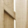 Zauntor aus imprägniertem Kiefernholz, 100 x 100 cm von vidaXL, Gartentore - Ref: Foro24-45327, Preis: 48,42 €, Rabatt: %