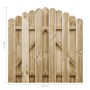 Zauntor aus imprägniertem Kiefernholz, 100 x 100 cm von vidaXL, Gartentore - Ref: Foro24-45327, Preis: 52,27 €, Rabatt: %