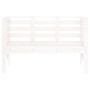 Massive Gartenbank aus weißer Kiefer 111,5x53x71 cm von , Gartenbänke - Ref: Foro24-825136, Preis: 78,65 €, Rabatt: %