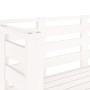 Massive Gartenbank aus weißer Kiefer 111,5x53x71 cm von , Gartenbänke - Ref: Foro24-825136, Preis: 78,65 €, Rabatt: %