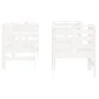 3-teiliges Gartensitzgruppen-Set aus massivem Kiefernholz in Weiß. von , Gartensets - Ref: Foro24-825143, Preis: 178,44 €, Ra...