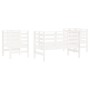 3-teiliges Gartensitzgruppen-Set aus massivem Kiefernholz in Weiß. von , Gartensets - Ref: Foro24-825143, Preis: 180,11 €, Ra...