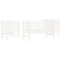3-teiliges Gartensitzgruppen-Set aus massivem Kiefernholz in Weiß. von , Gartensets - Ref: Foro24-825143, Preis: 178,44 €, Ra...