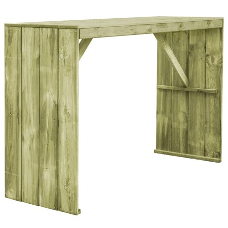Bartisch aus imprägniertem Kiefernholz 170x60x110 cm von vidaXL, Gartentische - Ref: Foro24-44902, Preis: 158,23 €, Rabatt: %