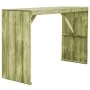 Mesa de bar de madera de pino impregnada 170x60x110 cm de vidaXL, Mesas de jardín - Ref: Foro24-44902, Precio: 200,38 €, Desc...