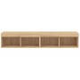Muebles de TV con luces LED 2 uds roble Sonoma 80x30x30 cm de , Muebles TV - Ref: Foro24-837146, Precio: 71,64 €, Descuento: %